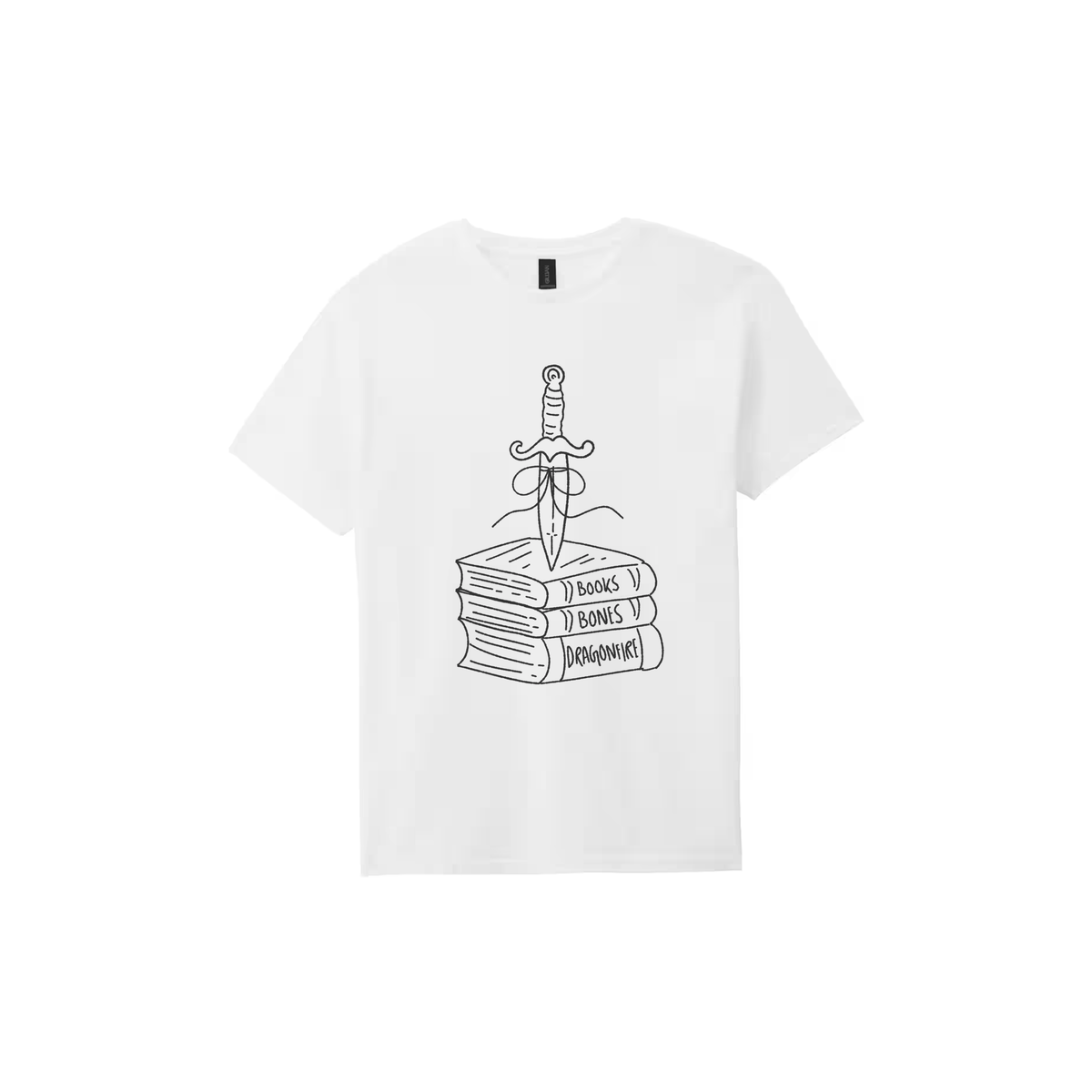Books β’ Bones β’ Dragonfire Tee ππ