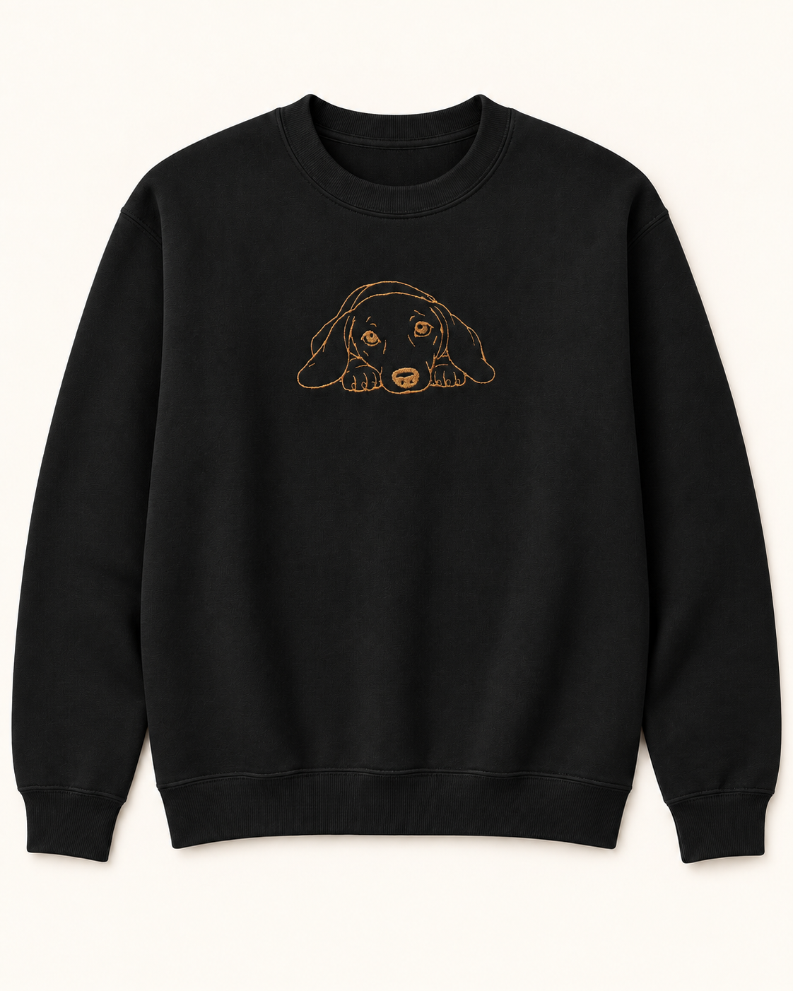 Dachshund Embroidered Sweatshirt