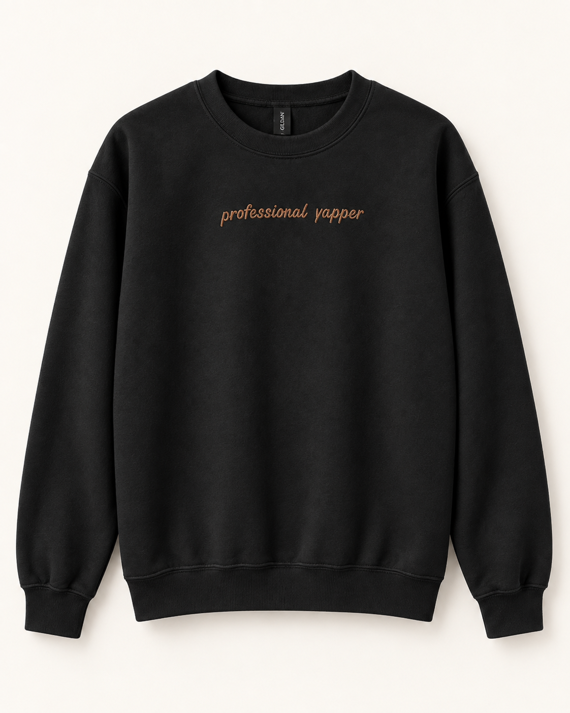 Professional Yapper Embroidered Sweatshirt