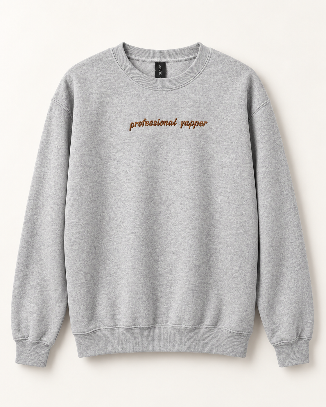Professional Yapper Embroidered Sweatshirt