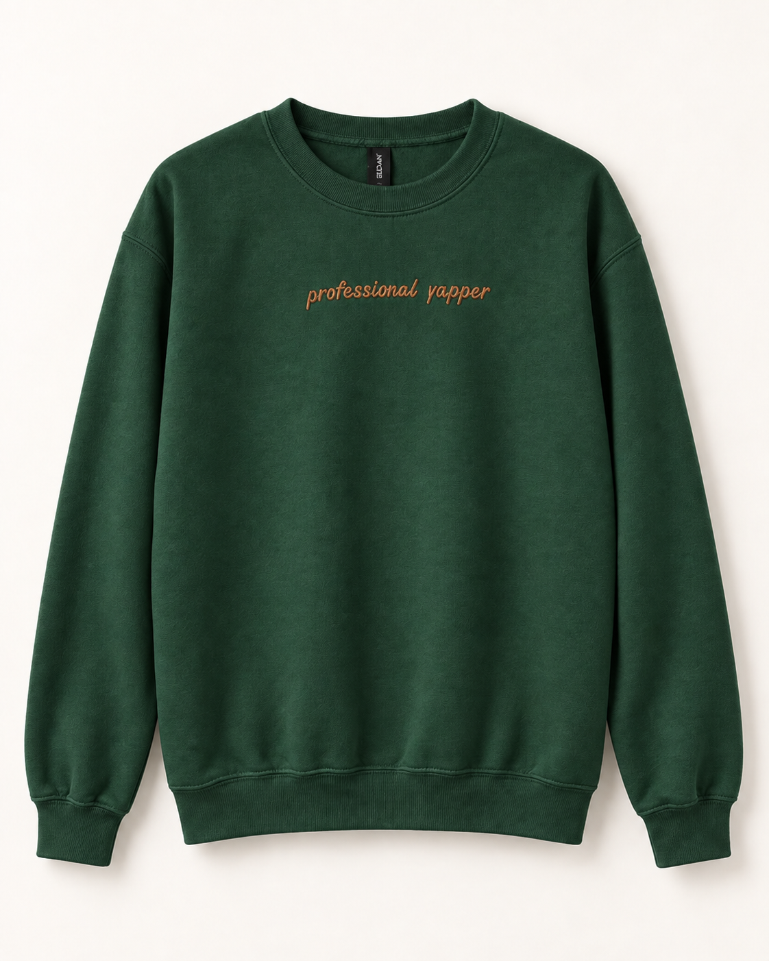 Professional Yapper Embroidered Sweatshirt