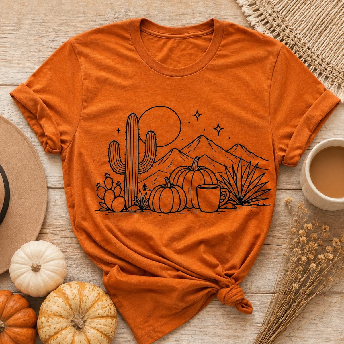 Desert Fall Cactus Tee
