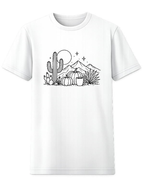 Desert Fall Cactus Tee