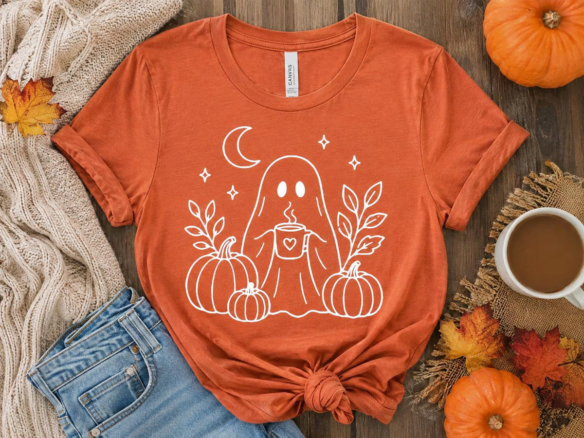 Fall Ghost Tee 👻🍂